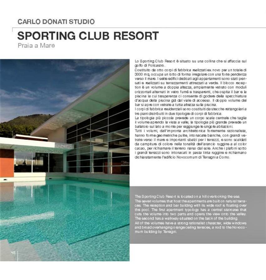 Sporting Club Resort Praia a Mare Exterior photo